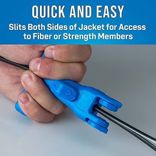 Jonard Tools FOD2000 Fiber Optic Drop Flat Cable Slitter for 0.250