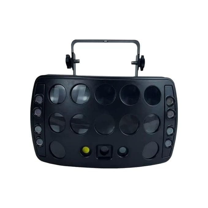 FAB Innovations Laser Light, Red & Green Pattern Party Lights, LED Strobe Lighting Effect DMX 512 Control Disco Lights for Room, Parties, Home, Wedding.(Refurbished)