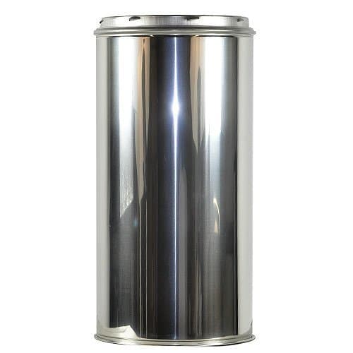8" X 19" Chimney Pipe Class-A, All-Fuel, 304 Stainless Steel, Wood Stove Chimney, UL103