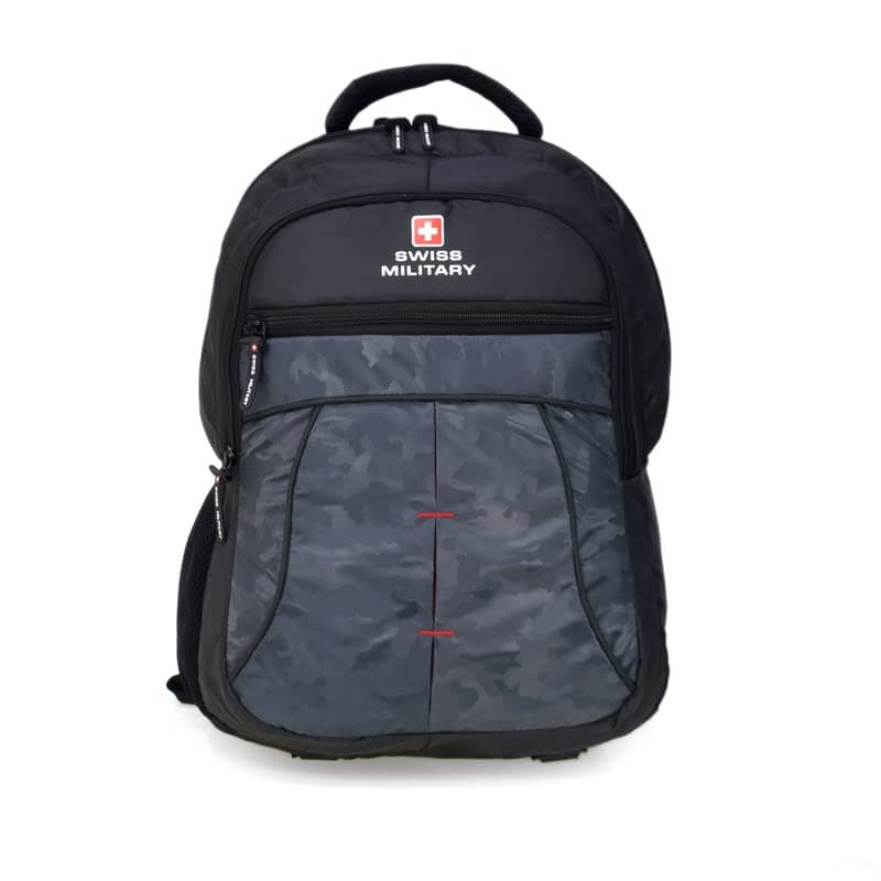 Swiss Military Multi Utility Laptop Backpack | Camouflage Print | 100% Polyester | Adjustable Strap | 31 Liters