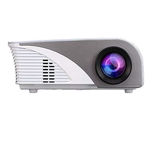 Video Projector,Dinlly (Upgraded)1500 Lumens Projector with 170" Screen Home Cinema Theater Full HD Projector 1080P USB/SD/AV/TV/HDMI DVD for Home Cinema TV Laptop Game iPhone Smartphone
