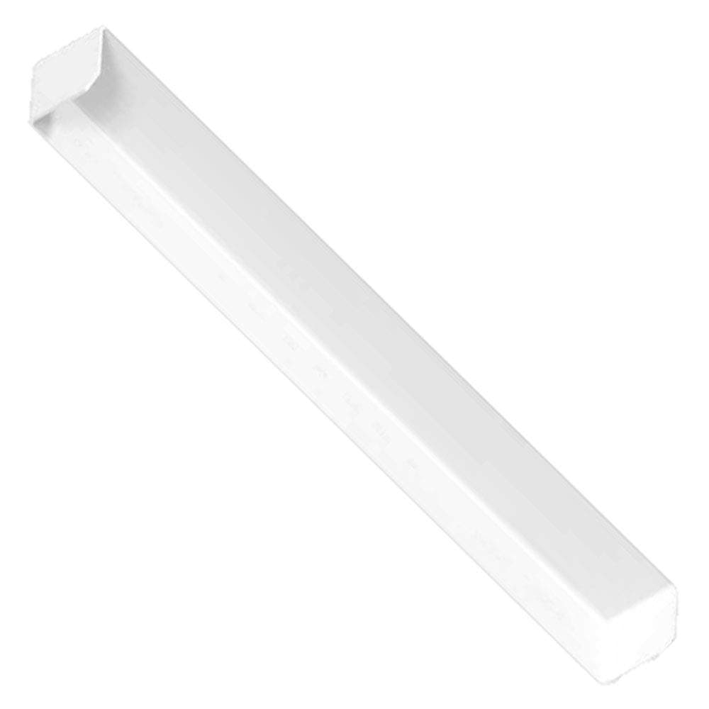 White Fascia Board 90° External Corner Trim for Flat PVC-u Plastic Roof Fascia
