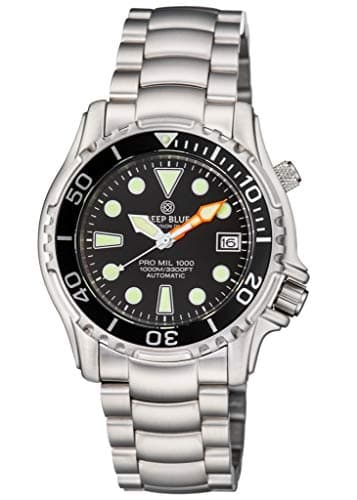 PRO MIL 1000 42MM Automatic Bracelet Black DIAL
