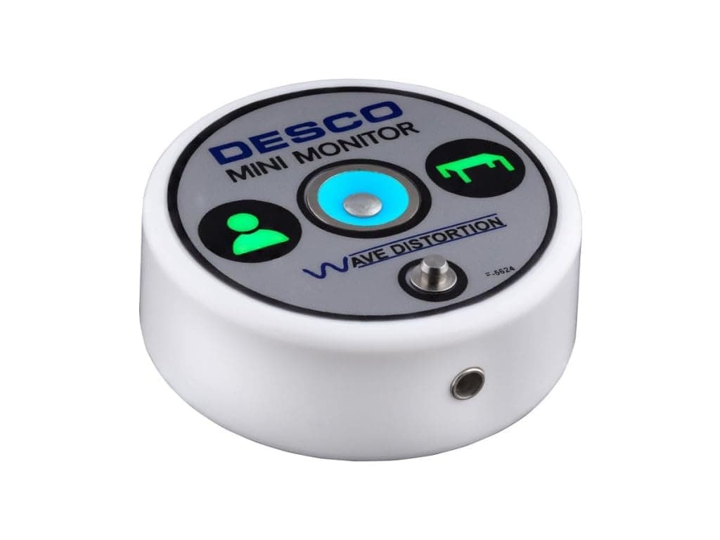 Desco 19341 Mini Continuous Monitor with Illuminated Enclosure
