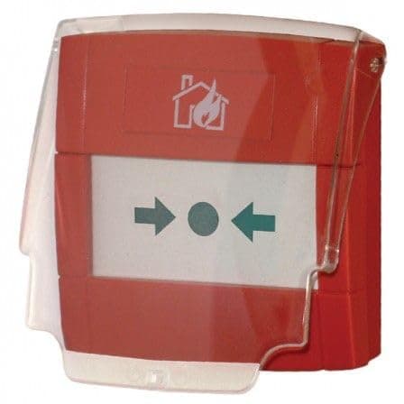 Pack of 5 Hinged Call Point Covers Compatible With KAC Fire Alarm Call Points
