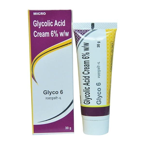 Glyco 6 Cream For All Skin Type, 30 Gram