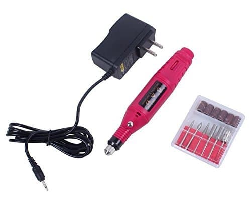 wenettion Nail Art Drill KIT Electric FILE Buffer Bits Acrylics