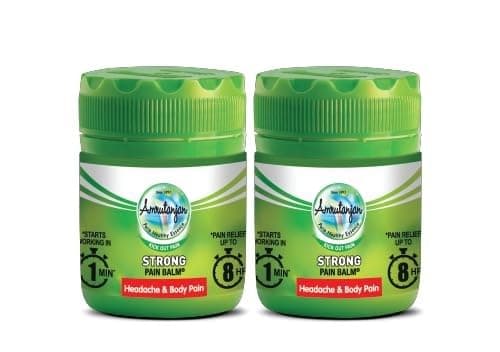 AMRUTANJAN STRONG PAIN BALM 27.5 ML - PACK OF 2