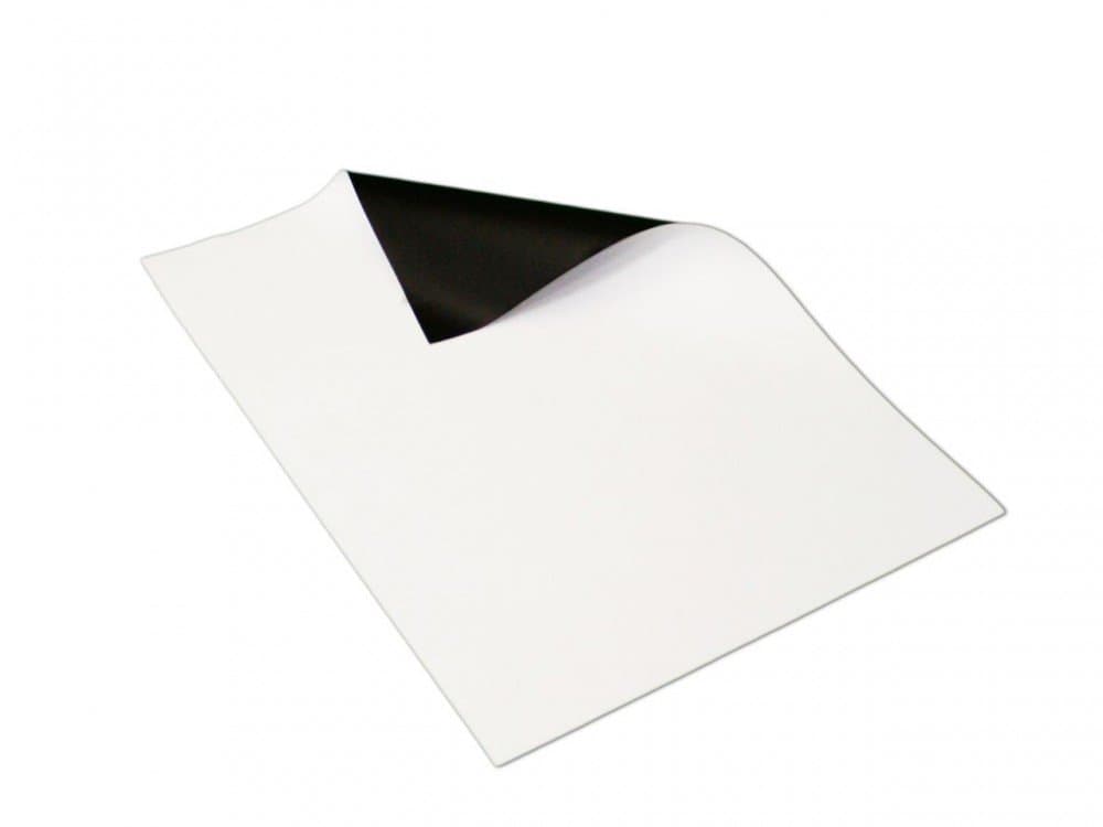 A4 Magnetic Sheets matt White - Strength 0,7 mm, A Sizes:A1 (594 x 841mm)