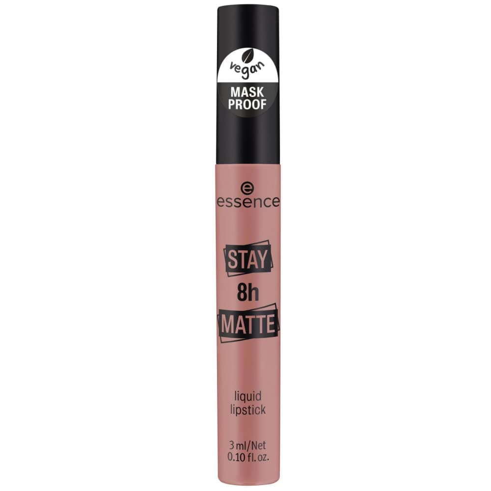 Essence Stay 8H Matte Liquid Lipstick, 02 Duck Face