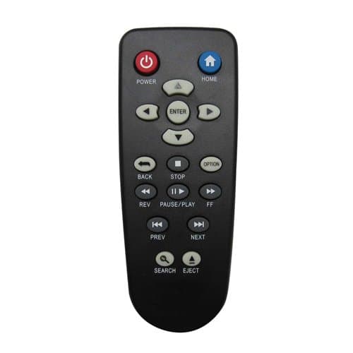 HCDZ Universal Replacement Remote Control Fit for WD TV Western Digital WD00AVP WD00AVN Steaming Live WDTV Media Player