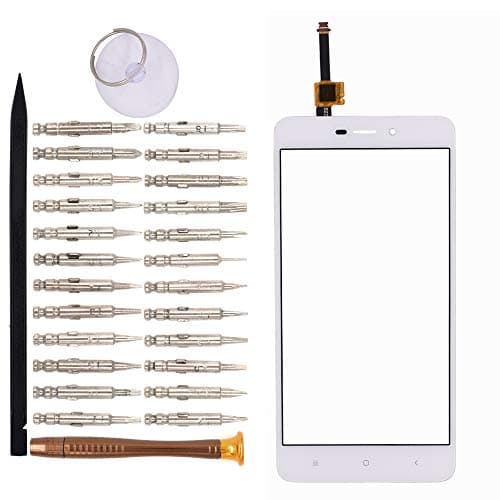 Goodyitou Touch Screen Glass Digitizer Replacement for Xiaomi Redmi 4A(White)