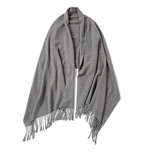 Jeelow Winter Pashmina Blanket Scarfs Shawls Wraps Open Front Poncho Cape For Women Wedding Evening Dresses