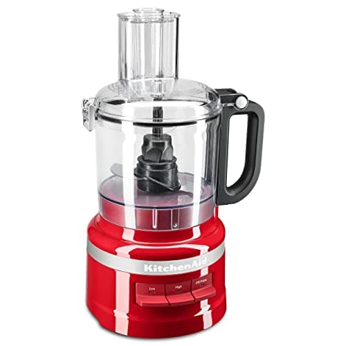 KitchenAid KFP0718ER Food Processor, 7_Cup, Empire Red