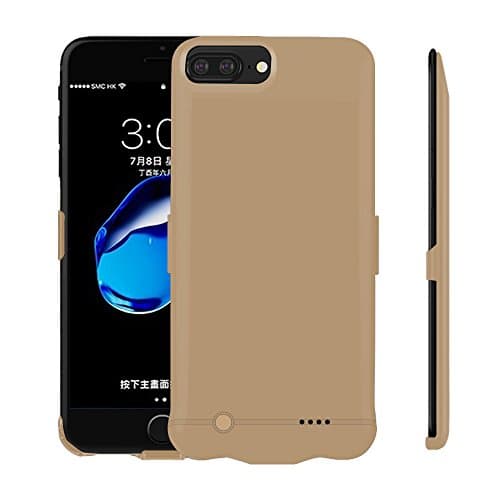 Lanyos Compatible for iPhone6/6s High Capacity Battery Case,Lanyos 8500mAh Portable Power Bank Battery Charger Case (5.5inch) -Gold