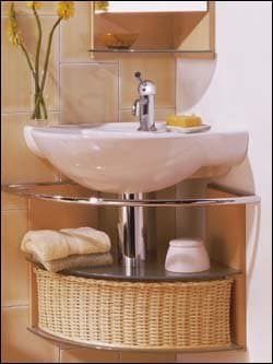 Porcher 89661 Towel Rack, White