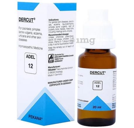 Homoeomeds ADEL 12 DERCUT 20 ML ADEL