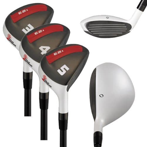 Palm Springs Golf E2i Mens 3-4-5 White Hybrid Set Lefty Regular Flex