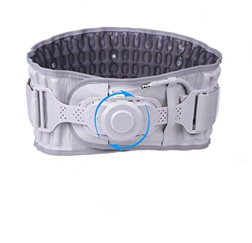 Back Brace Air Decompression Back Belt Lumbar Spinal Inflabale Traction Belt Back Support Massage Brace for Lumbar Pain Relief