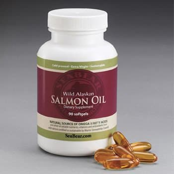 SeaBearWild Alaskan Salmon Oil Softgels