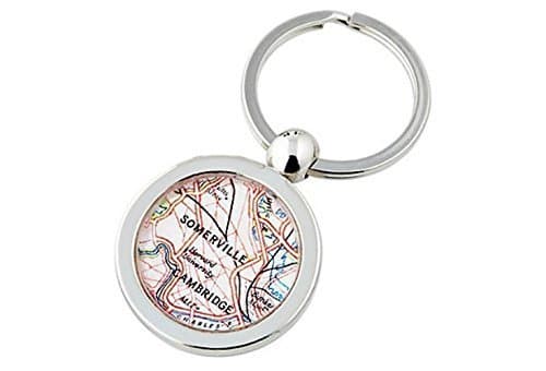 Cambridge Harvard University Key Chain Ring Vintage Atlas