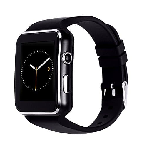 ASOON Smart Watch, Touch Screen Bluetooth Smart Wrist Watch with SIM Card Slot for Samsung LG Galaxy Note Sony Nexus Android Phones