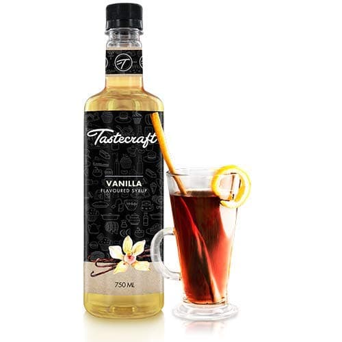 Tastecraft Premium Vanilla Flavoured Mocktail Syrup-750ml