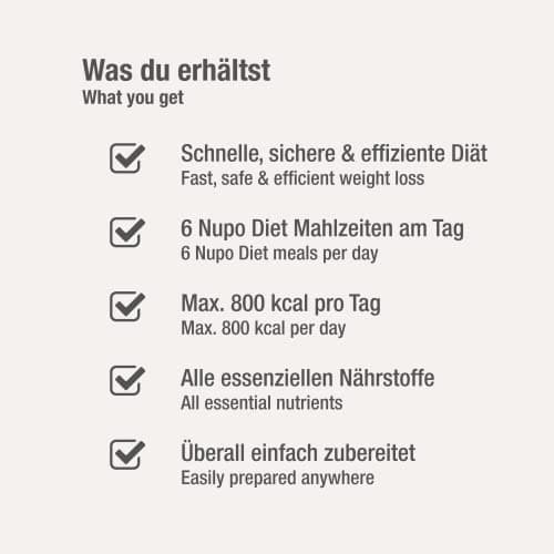 Nupo - Diet Shake Strawberry 30 Servings