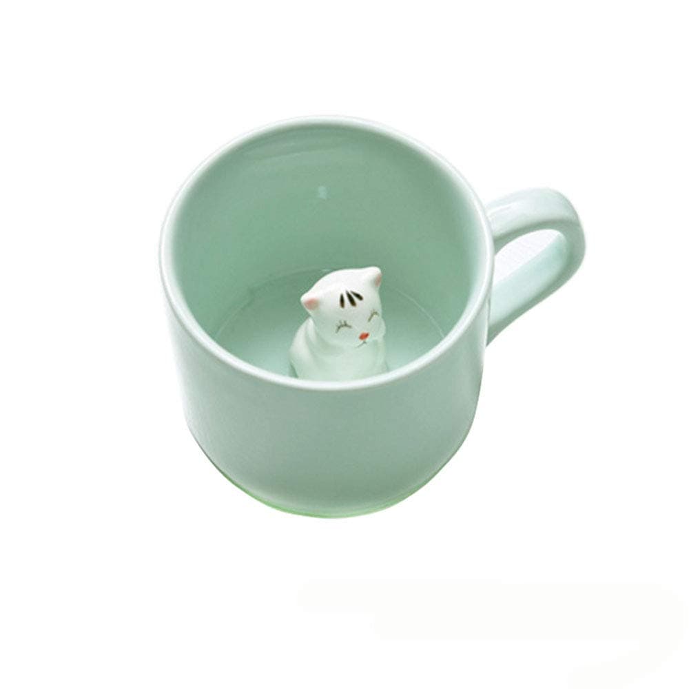 Panda 3D Animal Cups Coffee Mug Comes with a cute Panda Inside Creative Morning Mug Animal Cup for Hot and Cold Tea Milk Coffee Perfect for Kids Decorations Best Office Cup 8 Ounce