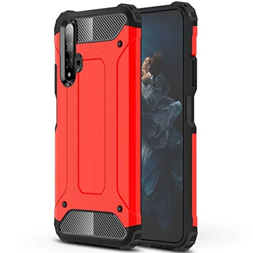 J&H Huawei nova 5T Armour Protective Case, Huawei nova 5T Hard Shell Rugged Case, Hybrid Dual Layer Shockproof Case for Huawei nova 5T