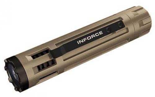 InForce 6VX Flashlight w/ 300 Lumens Flat Dark Earth Body, White Light, 2 CR123A INF-6VX-F-W