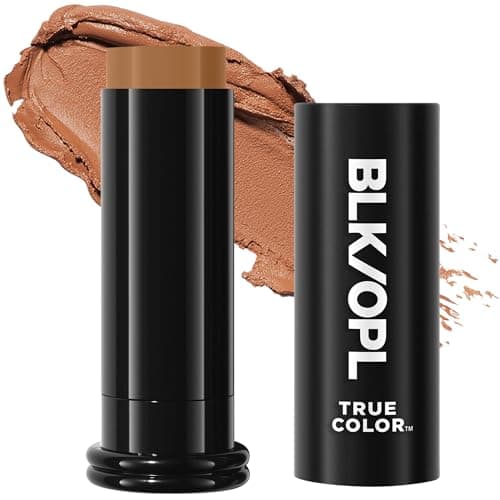 BLK/OPL Skin Perfecting Foundation Stick, SPF 15 Buildable & Blendable Face Foundation Makeup with Matte Finish - Full Coverage, Color Correcting & Sculpting - Hypoallergenic (Beautiful Bronze)