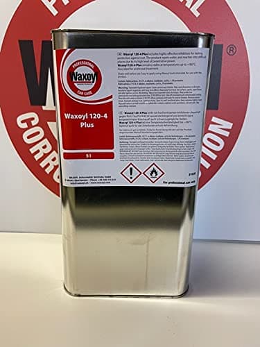 120-4 Permanent Cavity Wax Tin Plus 1.3 Gallons Rust Inhibitor for Surface Protection