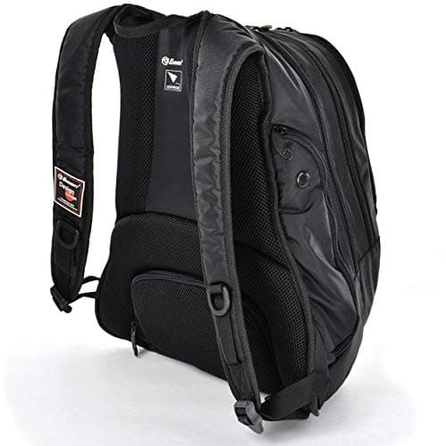 Eminent E5879-18 Nylon Back Pack with Laptop Compartment (18in, Black)