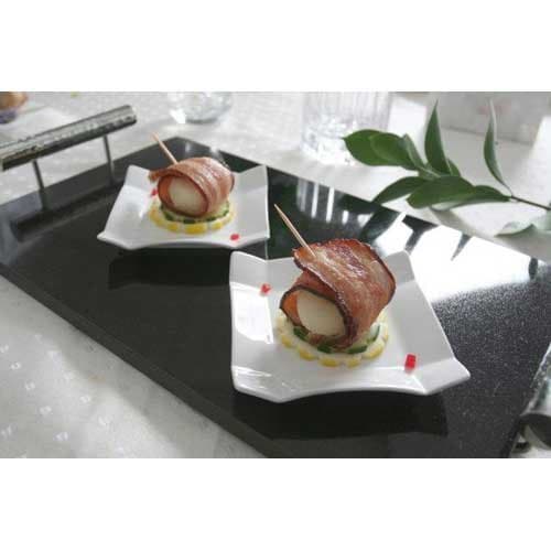 Cuisine Innovations Appetizer Bacon Wrapped Water Chestnut -- 100 per case.