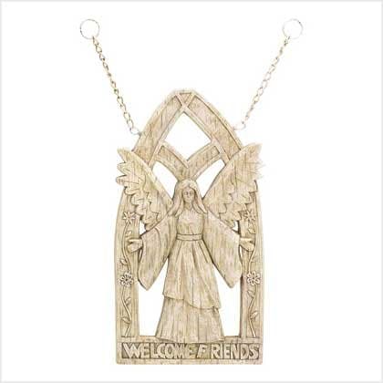 Angelic Welcome Plaque - Style 39056