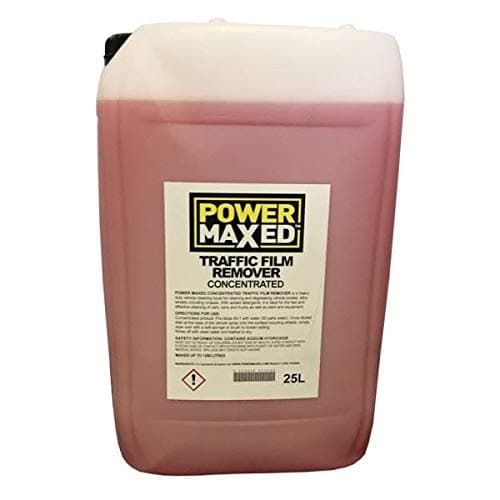 – Power Maxed Traffic Film Remover 25L – Professional Car & Van Pre-Wash Cleaner – Heavy Duty TFR for Cars, Vans & HGV