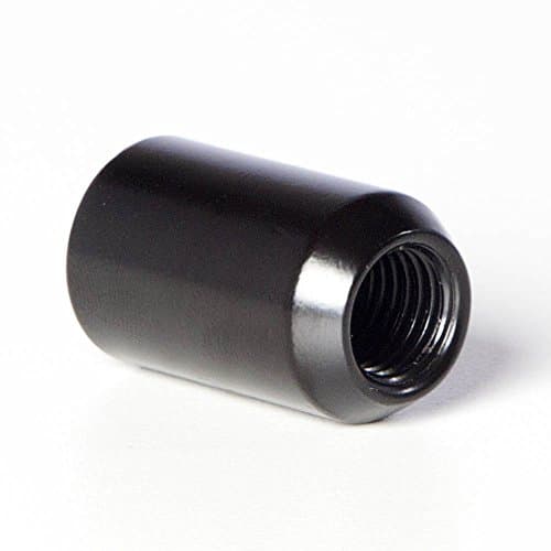 Circuit Performance Tuner Key Acorn Lug Nuts Black 12x1.5 Forged Steel (20pc + Tool)