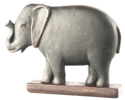 October Hill Decorative Black Chalkboard Elephant Place Card Holder/Menu Buffet Label, Mini