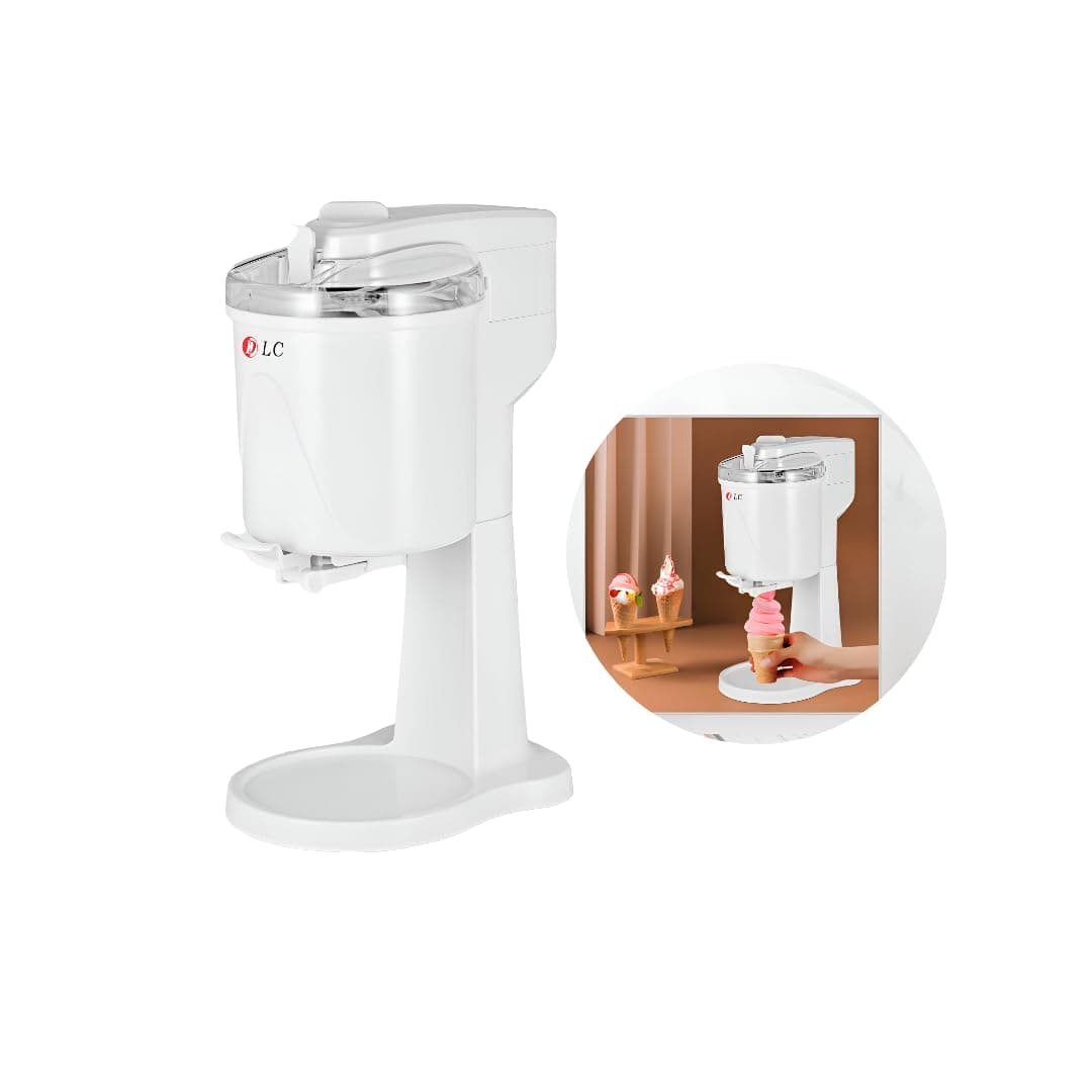 DLC Ice Cream Maker 1.5L 18W DLC-35151 - White, Automatic, Fast Freezing, Easy to Use