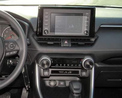 Screen Protector (Set of 2) for 2019 2020 Toyota RAV4 LE XLE 7" Entune Infotainment Touch Screen Display Anti Glare Anti Scratch Filters UV