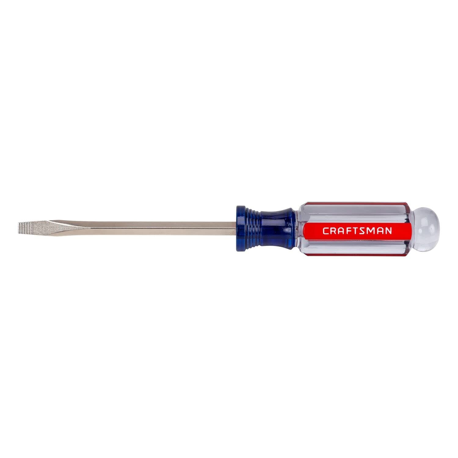 Screwdriver, Slotted, Acetate Handle, 3/16 IN X 4 IN (CMHT65021)