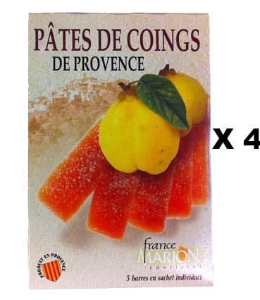 France Marion Quince Fruit Bars - x 4 boxes