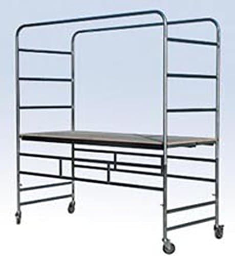 TRABATTELLO Painters, Scaffold Tower Mobile, Scaffold and Building Work. Model 035 for pitturazione from M 1.80 of Height Steel