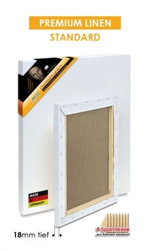 Premium Linen – Standard – X Stretcher Frame, 120x150cm ***