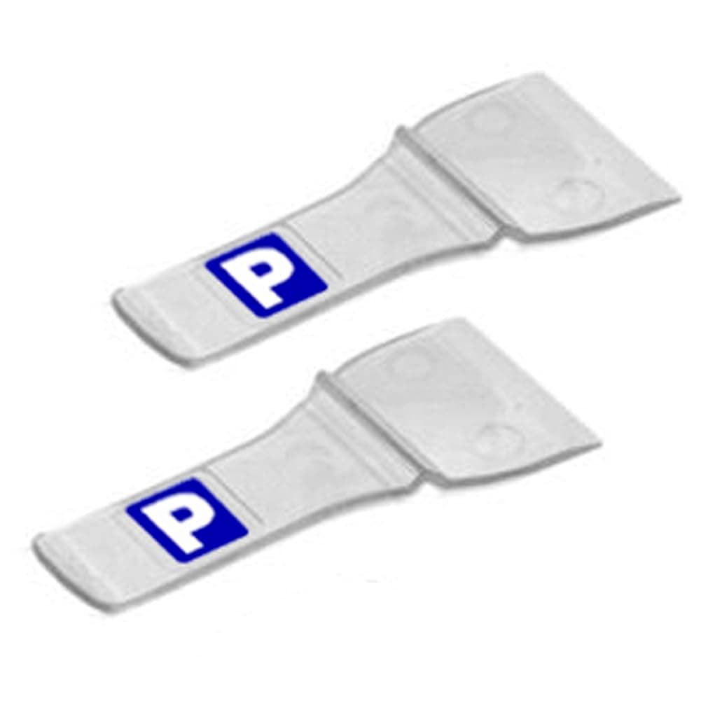 Car Windscreen Parking Ticket Holder Clip x 2