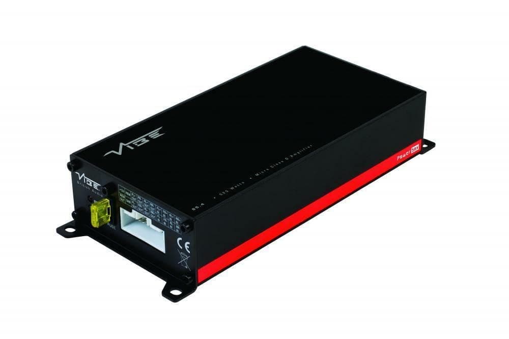 Vibe Micro Car Audio Amplifier Class D 4 Channel 65 W RMS ISO AMP Van POWERBOX65.4M