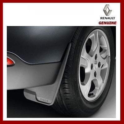 Genuine Dacia Duster & Sandero Front & Rear Universal Mud Flaps/Guards. New!