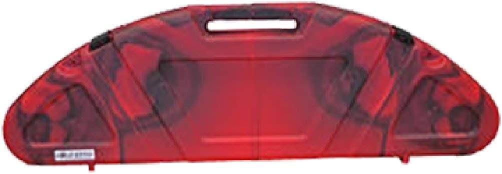GOLD RING Genesis Hard Bow Case Red/Black Swirl