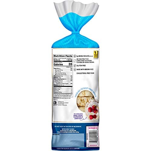 Quaker Rice Cakes, Lightly Salted, 4.47 Ounce